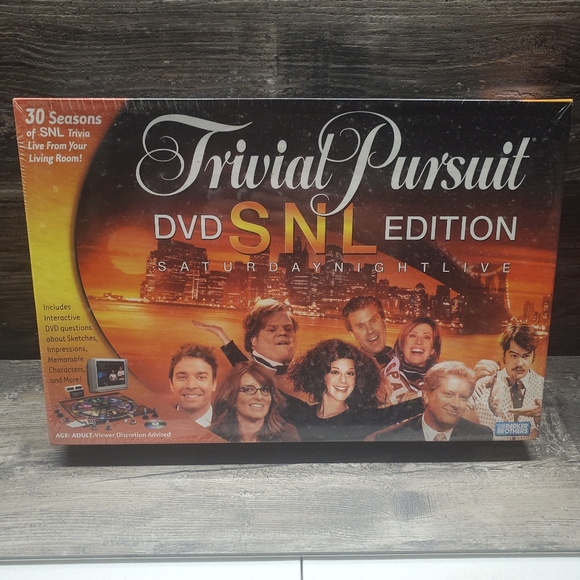 Vintage Trivial Pursuit DVD SNL Saturday Night Live Board Game Factory Sealed - Picture 1 of 3